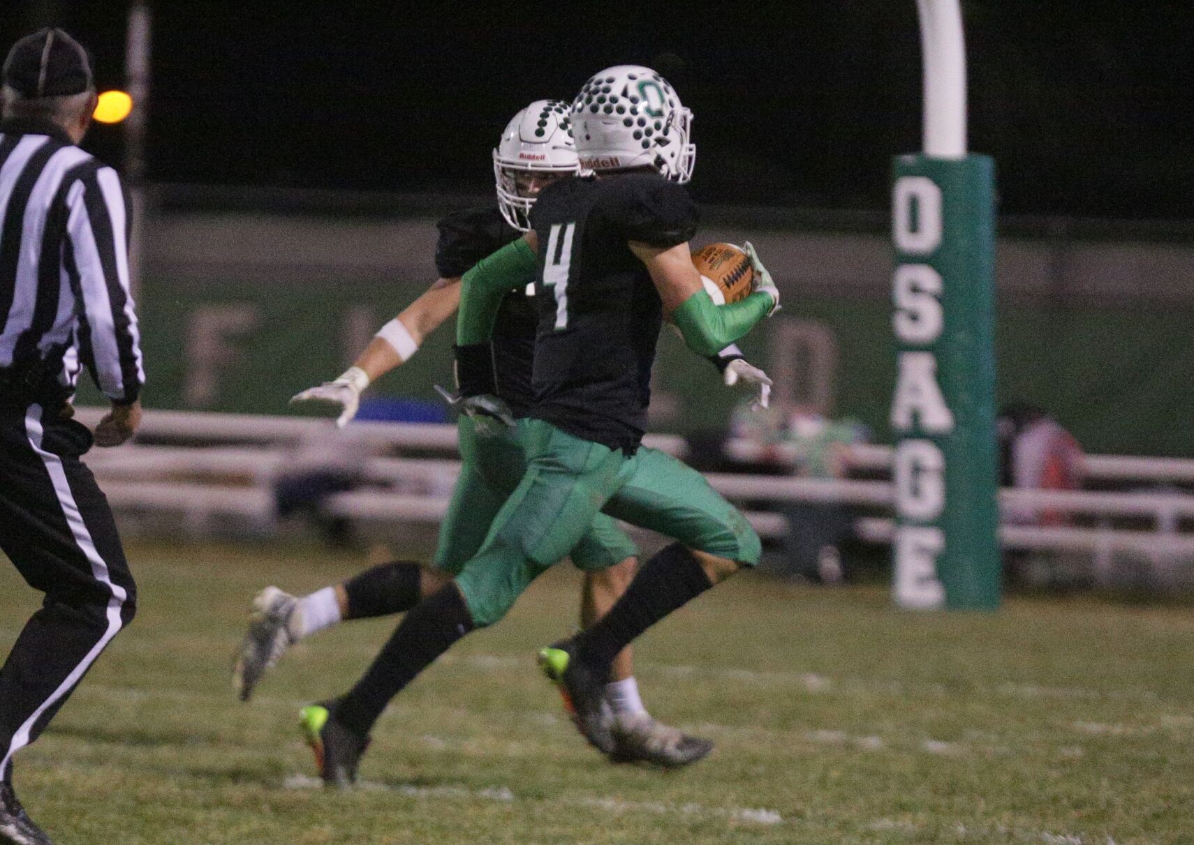 Osage football vs Clarion-Goldfield-Dows -